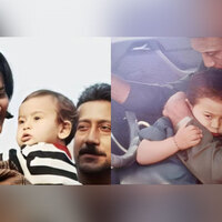 Jackie Shroff celebrates son Tiger Shroff's birthday with adorable childhood pic