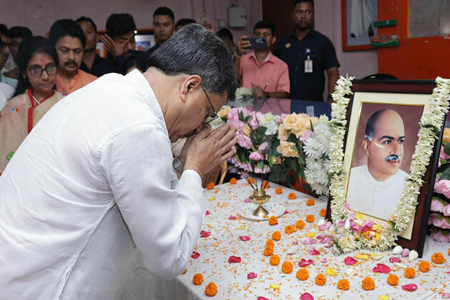 Tripura CM Manik Saha pays tribute to Syama Prasad Mookerjee on his 125th birth anniversary