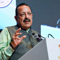 "India's Bahubali scales the skies": Union Minister Jitendra Singh lauds ISRO for launch of CMS-03 satellite