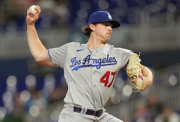 Ryan Pepiot loses perfect game in 7th as Dodgers crush Marlins