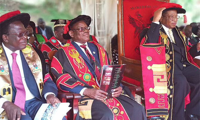 Makerere University 68th graduation ceremony kicks off Makerere University 68th graduation ceremony kicks off