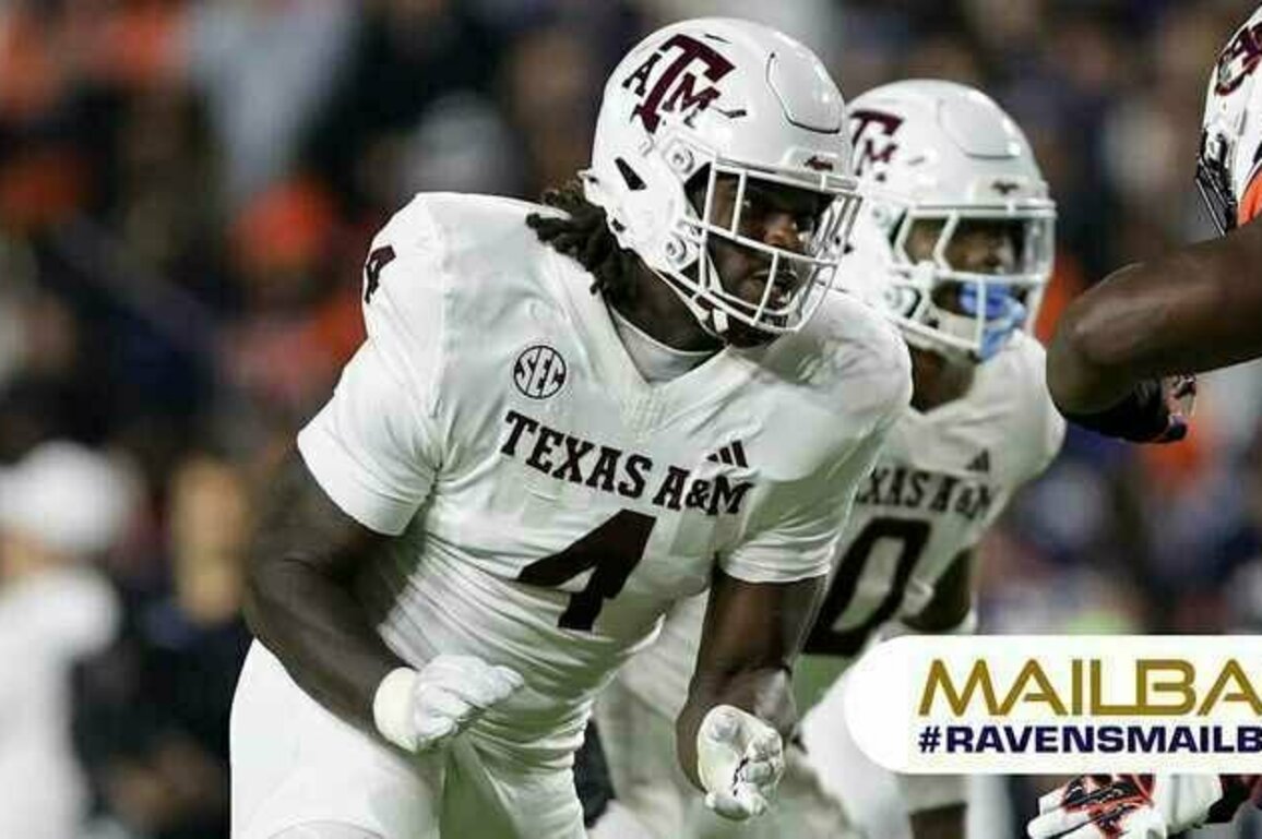Mailbag: Could the Ravens Draft a First Round Edge Rusher