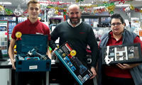 SIG Roofing raffle raises charity cash 