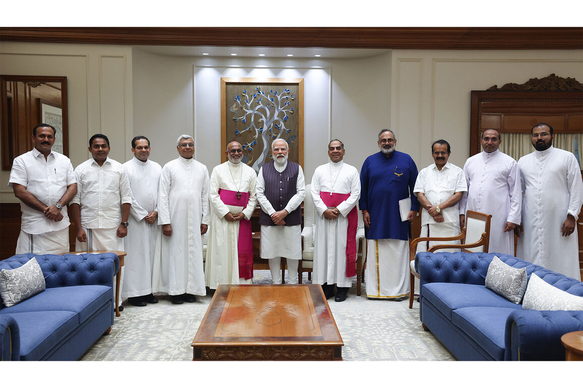 PM Modi meets head of Syro-Malabar Church