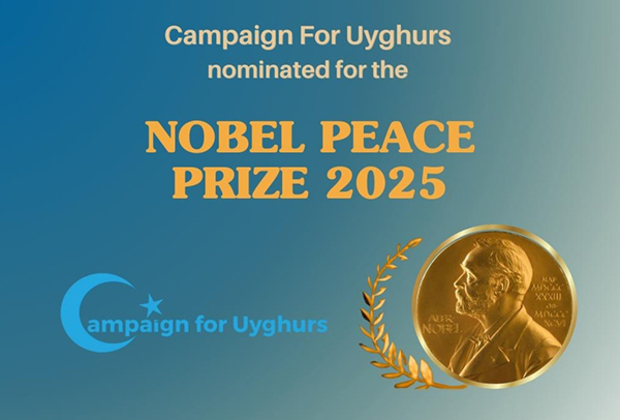 US Congressmen nominate Campaign for Uyghurs, Li Ying for Nobel Peace Prize