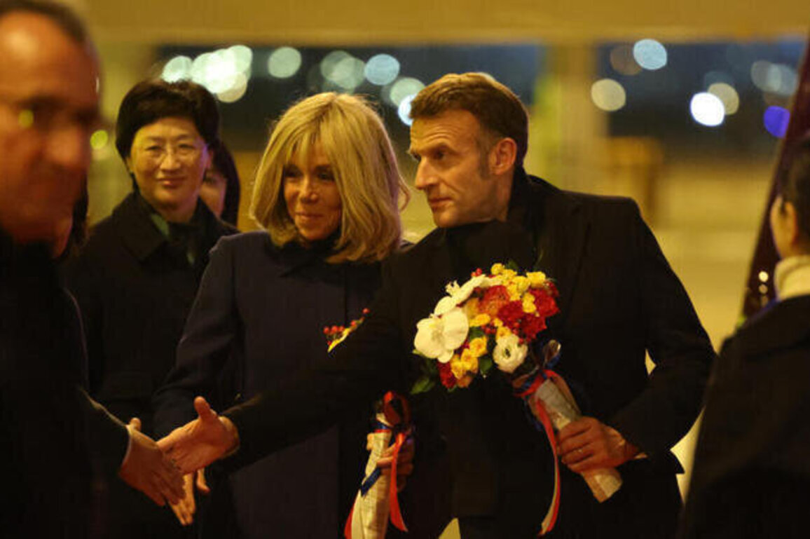 Pandas and ping-pong: Macron meets Xi in rare visit outside Beijing