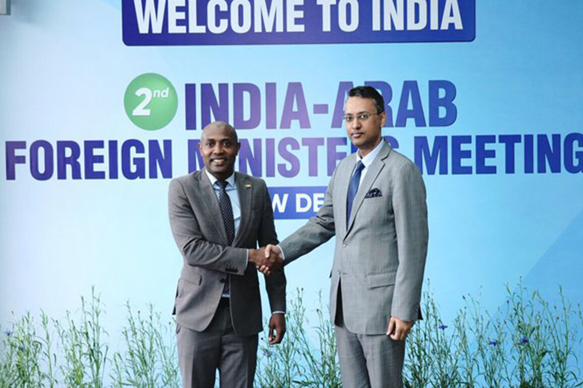 "Visit will further strengthen cordial relations", says MEA on Comoros' FM arrival for 2nd India-Arab FMM