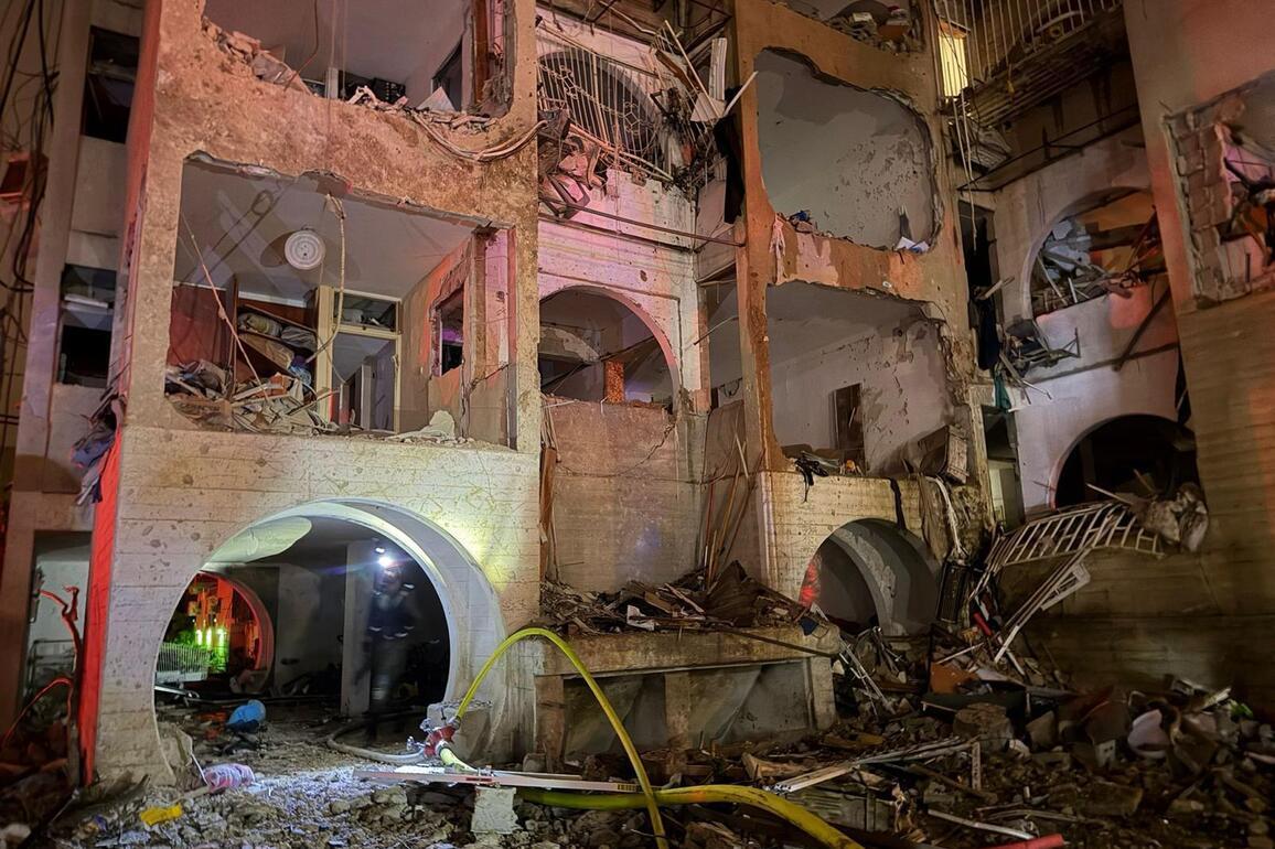 (SpotNews) ISRAEL-ARAD-IRAN-MISSILES-ATTACK
