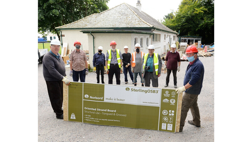 Shed loads of help from Norbord