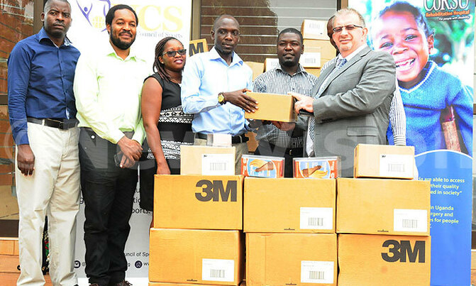 CoRSU Hospital donates to NCS CoRSU Hospital donates to NCS