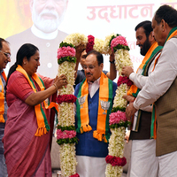 JP Nadda, Rekha Gupta, Nayab Singh Saini inaugurate 6 BJP offices in Delhi and Haryana
