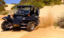 An electric Tomcar could have particular utility for underground miners.