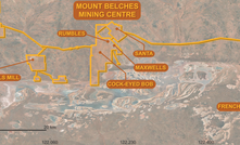 A map of Mt Monger.