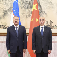 CHINA-BEIJING-LIU GUOZHONG-UZBEKISTAN-PM-MEETING (CN)