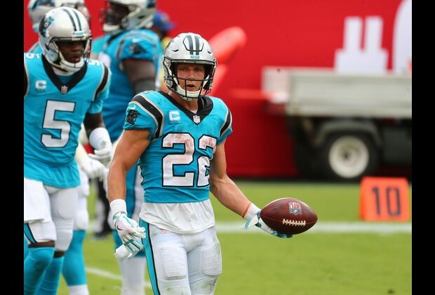 Panthers RB McCaffrey undergoing tests, near return