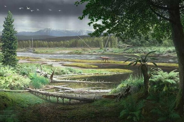 Forest home of 'polar dinosaurs' 120 million years ago in southern Australia recreated in detail for the first time