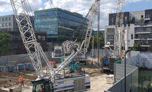  Trevi France is using SOilmec rigs on a Metro construction job in Paris