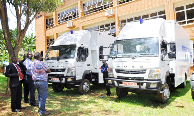 Masaka, Jinja hospitals get mobile workshop trucks Masaka, Jinja hospitals get mobile workshop trucks