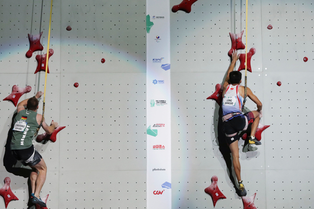 (SP)SOUTH KOREA-SEOUL-CLIMBING-MEN'S SPEED