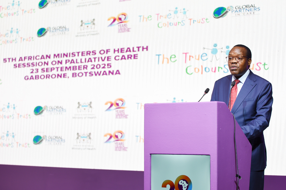 BOTSWANA-GABORONE-WHO-PALLIATIVE CARE