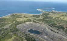  The Dolphin mine on King Island in Tasmania