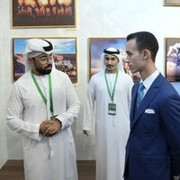Moroccan Crown Prince visits 11th Sheikh Mansour bin Zayed Photographic Award for Arabian Horse exhibition