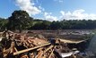 Danos causados pelo rompimento da barragam da mina Córrego do Feijão, da Vale, em Brumadinho (MG)