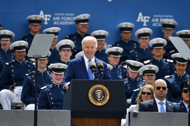 Biden Delivers Sober Warning to Air Force Academy Graduates