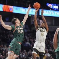 Miami surges past Wake Forest for 1st ACC road win in 24 months