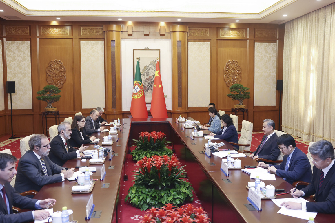 CHINA-BEIJING-WANG YI-PORTUGAL-STRATEGIC DIALOGUE