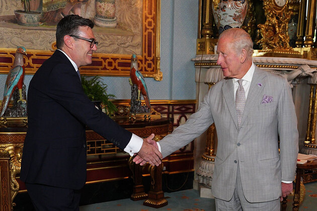 King Charles III meets Andrew Burnham, invites him to form new UK government