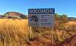 The Solomon iron ore mine in the Pilbara 