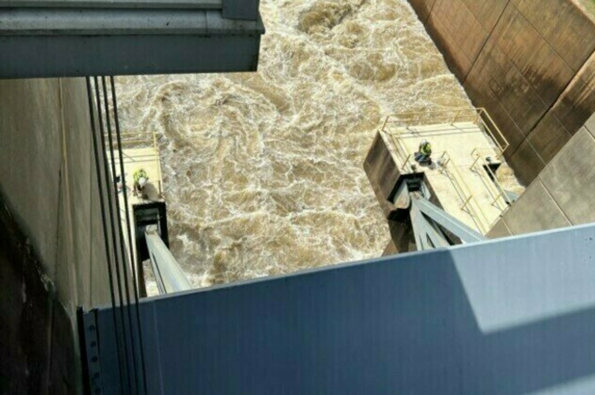 Engineers, lake office staff leverage high water, creativity to GOCI Hugo Dam
