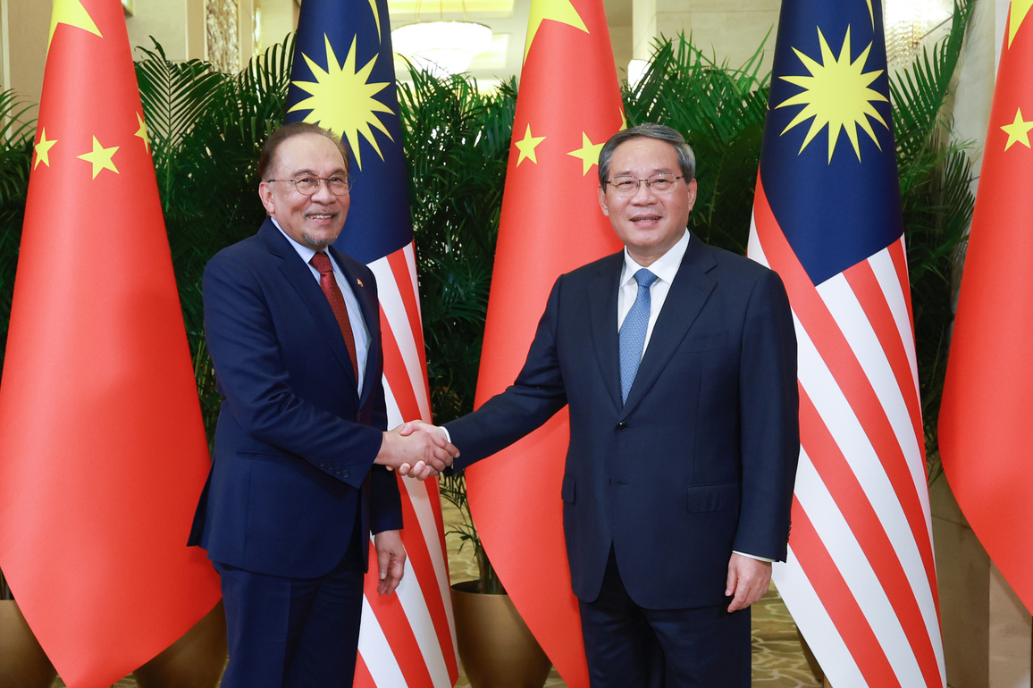 CHINA-BEIJING-LI QIANG-MALAYSIAN PM-MEETING (CN)