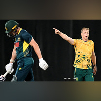 Corbin Bosch penalised for send-off gesture in second T20I against Australia