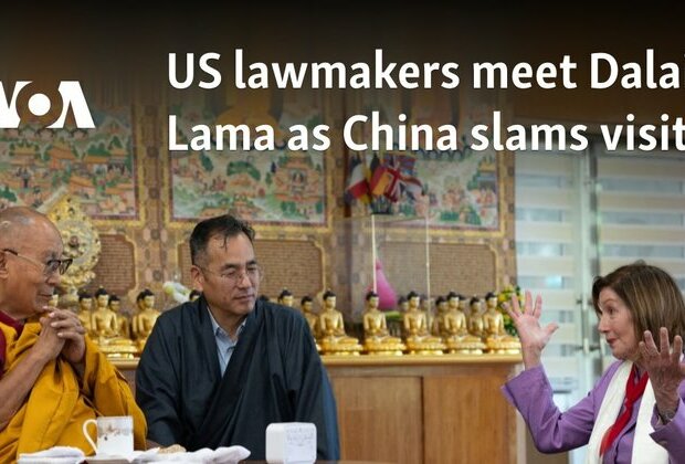 US lawmakers meet Dalai Lama as China slams visit