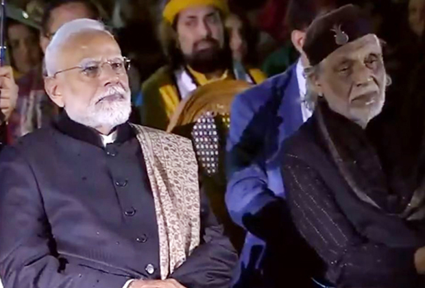 PM Modi attends Sufi music festival Jahan-e-Khusrau 2025 at Sunder Nursery