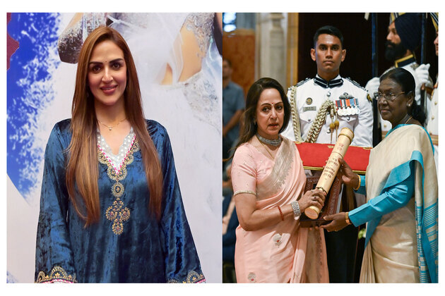 "A man who we love, who we cherish, who we miss...": Emotional Esha Deol expresses pride on father Dharmendra's Padma Vibhushan honour