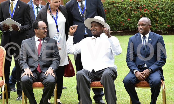 AU, Somalia commend Museveni's efforts to restore peace in Somalia AU, Somalia commend Museveni's efforts to restore peace in Somalia