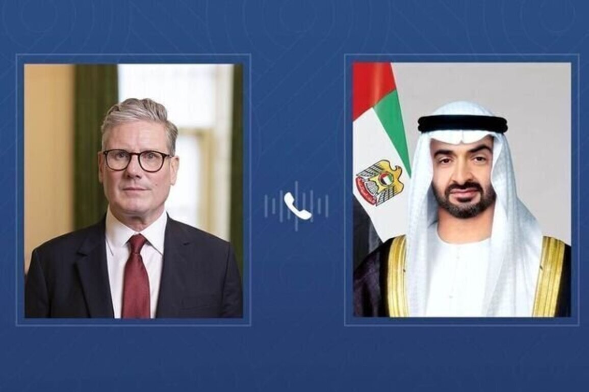 UAE President receives phone call from UK Prime Minister on regional escalation