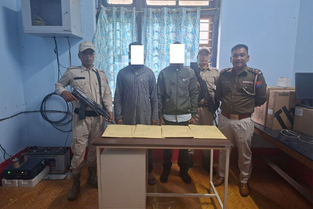 Manipur Police recovers arms and ammunition from drug peddlers; two arrested