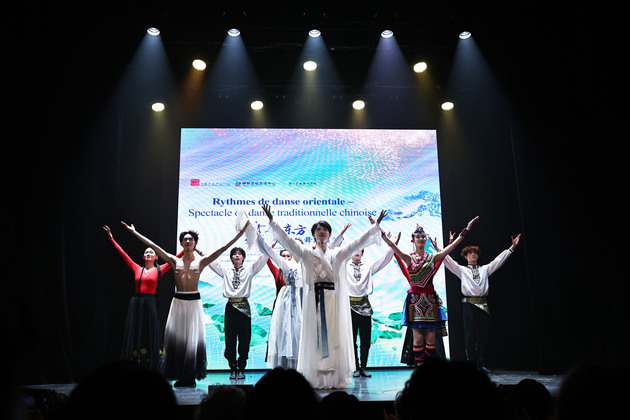 FRANCE-PARIS-TRADITIONAL CHINESE DANCE-PERFORMANCE