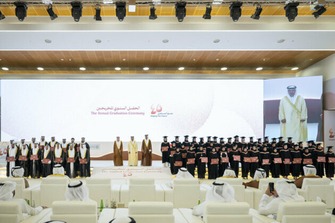 Hazza bin Zayed attends graduation ceremony of 45th cohort of United Arab Emirates University