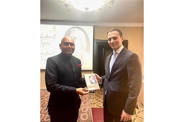 Poetic fervour takes centre stage as Indian Embassy in Azerbaijan commemorates birth anniversary of Rabindranath Tagore