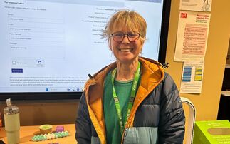 Children at Kent hospital school learn about life on the farm 