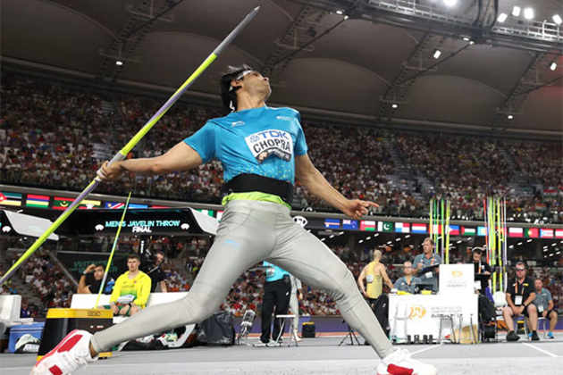Neeraj Chopra in action at Zurich Diamond League final ahead of World Championships