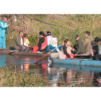 Tourists enjoy boat rides at Loktak Lake as normalacy returns in Manipur