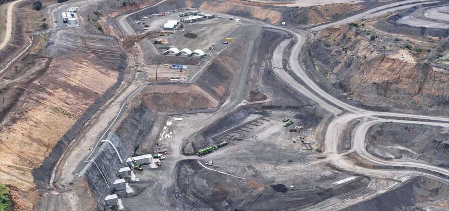 The Mammoth underground mine has cut its first coal.