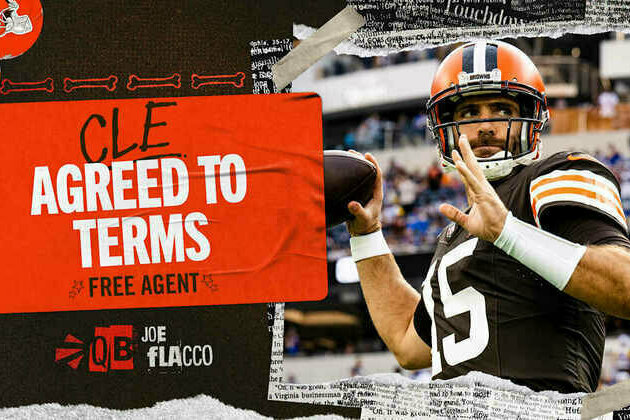 Flacco's Back: Browns agree to terms with QB Joe Flacco