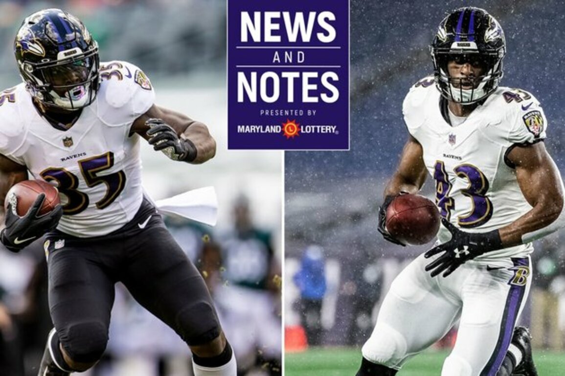 News & Notes: Ravens Trust in Gus Edwards, Justice Hill